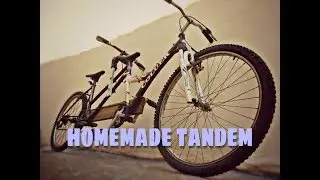 Homemade tandem bike // Projectes Jordi