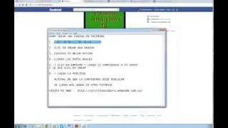 COMO CREAR UNA PAGINA EN FACEBOOK