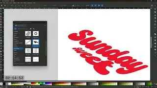How to Create a Simple Perspective Text Effect in Inkscape | Easy Inkscape Beginners Tutorial