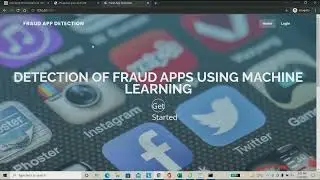 Fraud App Detection Using Machine Learning - Ieee Python Projects 2021 2022