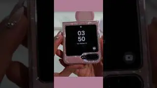 Cute Galaxy Z Flip5 Glitter Case 💖