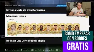 FC 24 Como Empezar en FC24 Sin Gastar Dinero y Hacer Monedas RAPIDO - Primer Equipo SOBRES GRATIS