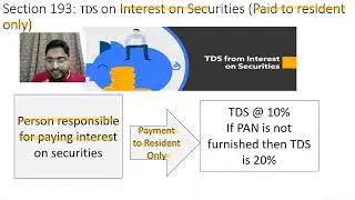 193 TDS on Interest on Securities # Gold Bonds# Taxable Bonds # listed Bonds# CA Final# CA