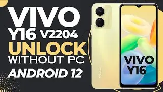vivo y16 password unlock without pc ||  V2204 unlock without pc  || vivo y16 unlock without pc