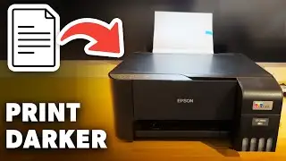 How to Print Darker on Epson EcoTank Printer