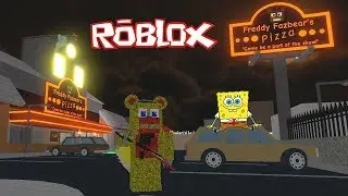 TERROR DO SEGURANÇA NO ROBLOX | Bob Esponja no FNAF Animatronics World