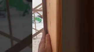 На этапе обшивки каркаса оставляем выступ плиты Белтермо в оконном проёме 