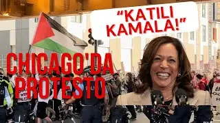 DNC'de Filistin için Protesto!