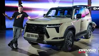 2024 Lexus GX 550 Overtrail Edition - World Premiere First Look!