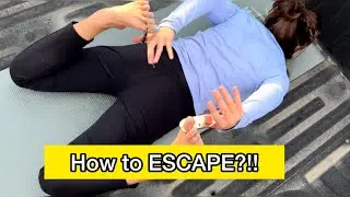 How to escape Thumb-cuffs and Toe-cuffs while Hogtied