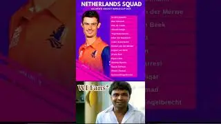Netherland world cup squad announced 