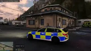 GTA5   LSPDFR   UK Traffic patrol