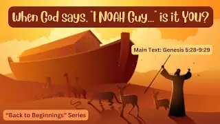 When God says, 