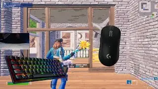 Razer Huntsman Mini Crisp Red Switch Keyboard Asmr Tilted Tower Zone Wars+Handcam 240fps Fortnite 4k