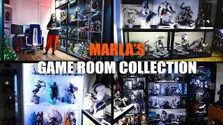 Marla's Game Room & Collection Tour 2022 - Dark Souls, Assassin's Creed, Fallout, Elder Scrolls