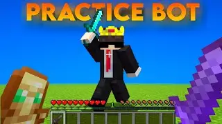 Best PVP Practice Bot Map for mojo launcher/pojav | all version 😱🔥