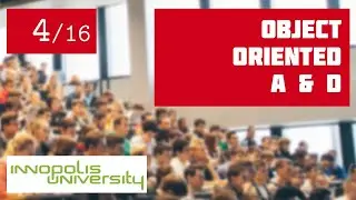 SSD 4/16: Object-Oriented Analysis & Design [software design crash course]