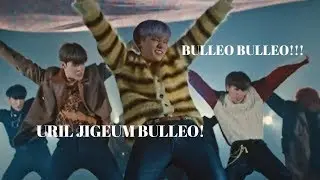 Ateez ANSWER but everytime they say BULLEO BULLEO they speed up