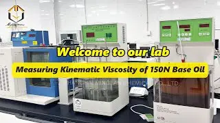 How to measure the kinematic viscosity of lubricating oil?