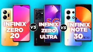 Infinix Zero 20 vs Infinix Zero Ultra vs Infinix Note 30