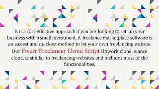 Best Fiverr Freelancer Clone Script - Readymade Clone Script