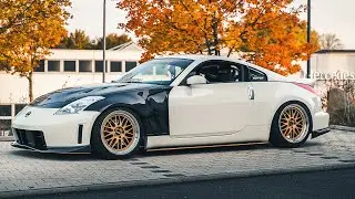 350Z FLY1 CARBON FENDERS INSTALL | PART 3 FITMENT & DETAILS | ZerofuckZ  Ep. 84