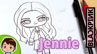 How I draw Jennie BlackPink