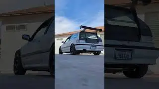Jackspania UEL Header with Blox SL Sport Muffler - 1990 Civic Si Sohc ZC D Series - Video Tomorrow!