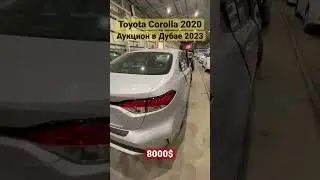 #Dubai #Toyota #Corolla 2020 - 7999$ #дубай #аукцион