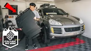 My Off-Road Cayenne Finally Gets Armor! | Eurowise Front Skid Plate Unbox/Install