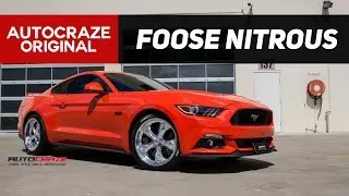 RAGING RED // Foose Nitrous Alloy Wheels // Ford Mustang Mag Wheels | AutoCraze