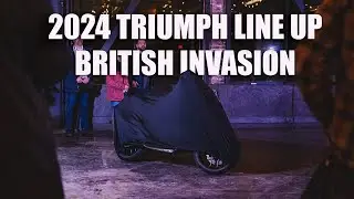 The Triumph British Invasion Tour: All new 2024 Triumph Lineup