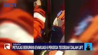 6 Pekerja Kantor di Wilayah Tambora Terjebak Lift, Petugas Sigap Evakuasi - SIS 08/07
