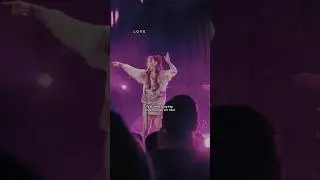 first time playing love me not on tour!