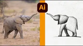 Minimal Logo Tasarımı | Stipple Brushes | Adobe Illustrator Eğitimi