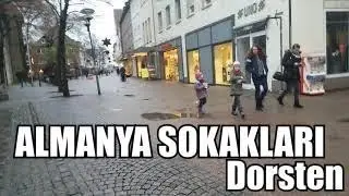 Almanya'da yaşam kuzey rest falen eyaleti dorsten sokakları