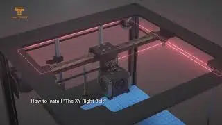 Two Trees Sapphire S Corexy 3D Printer Installation Tutorial