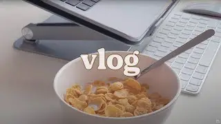 vlog ☁️ new apple keyboard, unboxing Lention laptop stand | aesthetic vlog ✨ [4K]