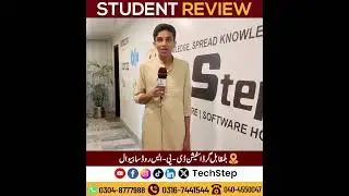 Student Review About Course & Internship in Graphic Designing | TechStep