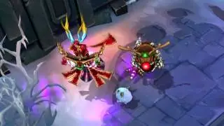 「平安夜女神」索娜與「聖誕馴鹿」寇格魔合奏 ♫  Garena《英雄聯盟 LOL》