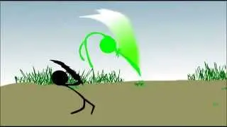 Tryndamere vs Master Yi 1v1 Stick Figure Fight Scene LOL
