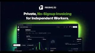 recevo.io Quick Start ~ Free, No-Signup Invoicing for Independent Workers