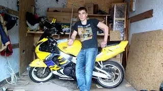 Хочу стать гонщиком часть 2. Купил спортбайк. Первый выезд на трек-день, вылеты и падение