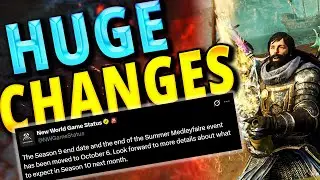 MASSIVE Season 10 News Release Date - Dev Q&A Breakdown! New World