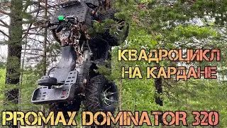 Лучший квадроцикл на карданном приводе - PROMAX DOMINATOR 320 2023