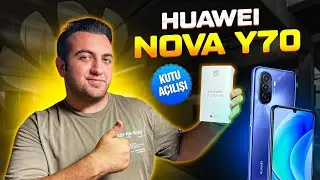 Huawei Nova Y70 kutu açılışı - Kirin 710, 6000mAh batarya!