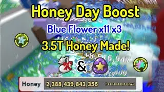 Honey Day - 3.5 Trillion Honey Boost - Donated Gifted Mythic - Bee Swarm Simulator