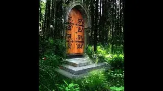 What would you do, if you found an abandoned door in the woods?