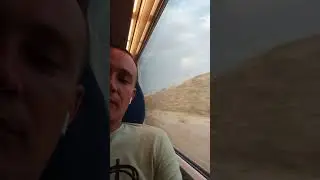 Скоростной поезд Afrosiyob. Ташкент Самарканд