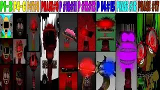 Incredibox Sprunki Mix: Phase 1-3 VS P4-6 VS P7-8 VS P9 VS P10-11 VS P12-13 VS P14-15 VS P16 VS P17